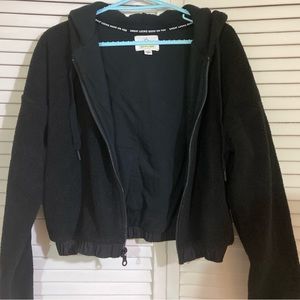 OFFLINE By Aerie Full Zip Cropped Hoodie